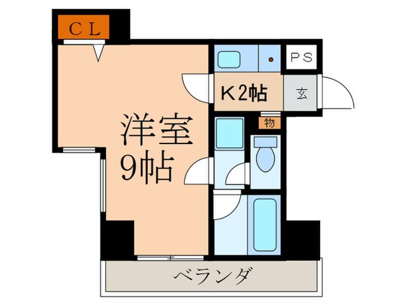 パックス今池の物件間取画像